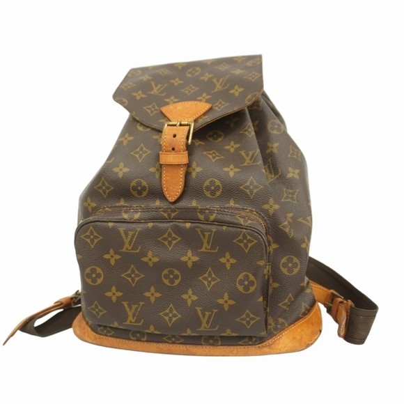 Louis Vuitton Monogram Montsouris GM Backpack M51135 Brown Women's - Picture 1 of 10